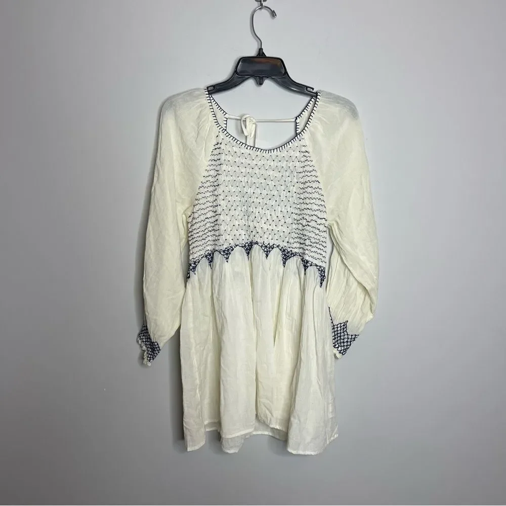 FREE PEOPLE What A Feeling Tunic - Sage Combo - Picture 5 of 9